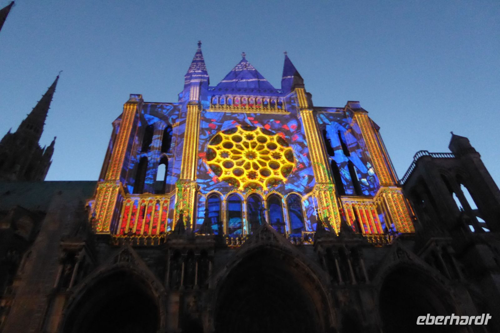 Tag 9 05.06.2022 Chartres, Son et Lumière