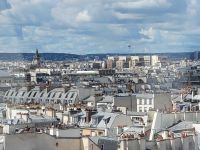 Blick vom pompidou paris