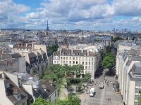 blick vom pompidou paris