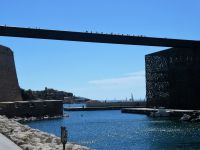 Fussgängerbrücke zum 