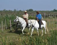 stolzer Manadenbesitzer und Mitarbeiter