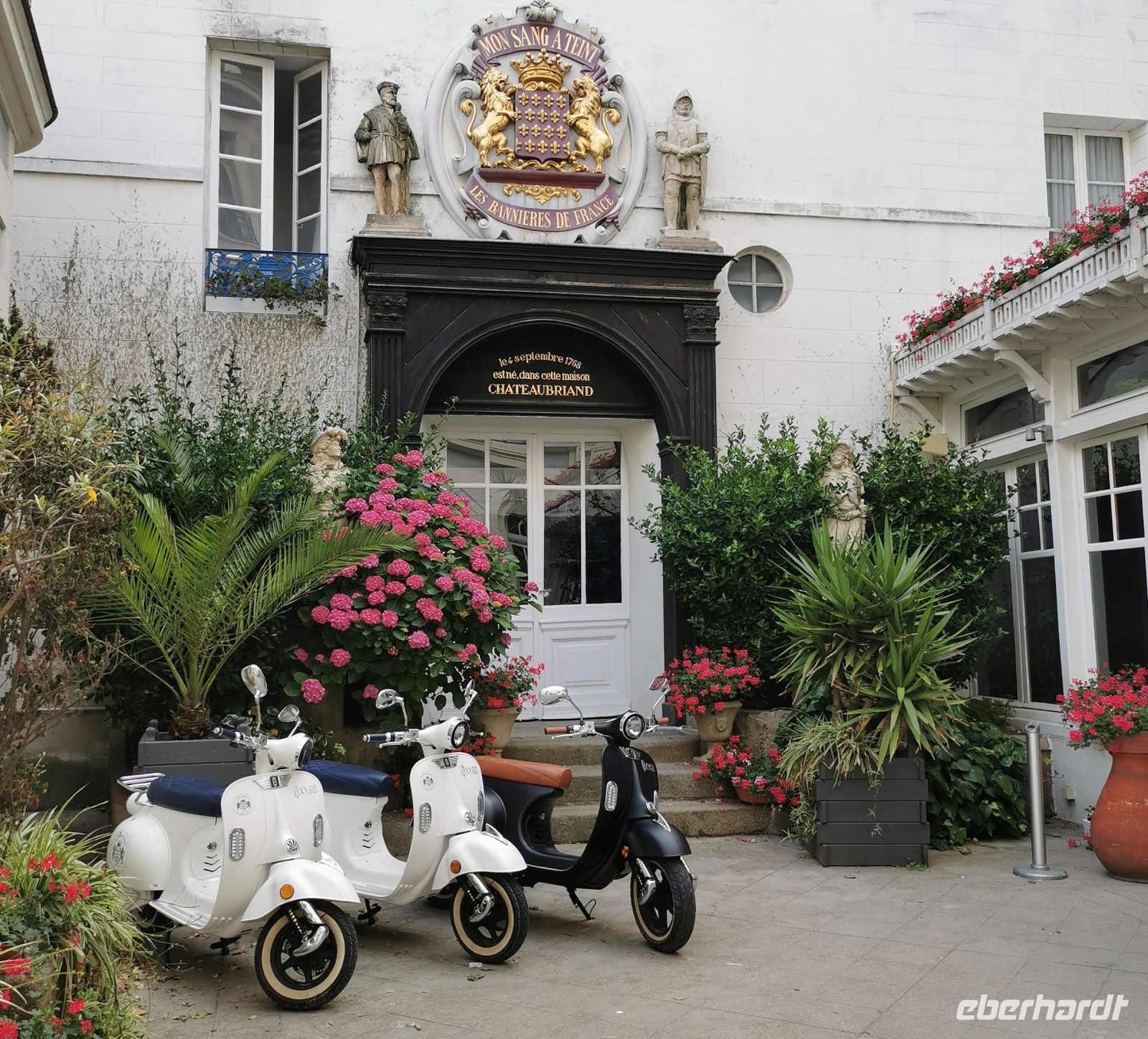 Tag 4 21.06.2022 St. Malò, Geburtshaus von Châteaubriand