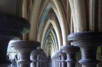 Tag 4 21.06.2022 Mont St. Michel, Kreuzgang, Detail