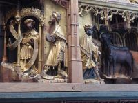 Tag 8 25.06.2022 Rennes, Kathedrale, flämischer Altar, Detail