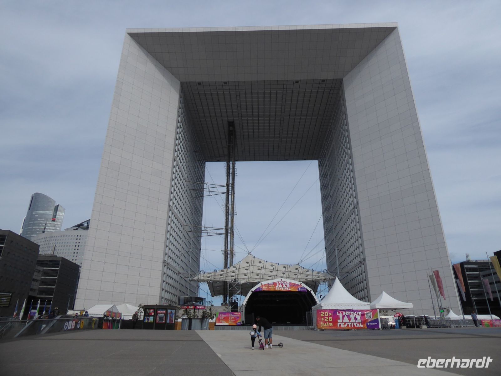 Tag 9 26.06.2022 Paris, La Défense, Grand Arche