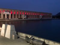 Schleuse in der Nacht!