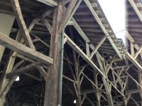 die Balken wurden nicht für anderes verwendet….