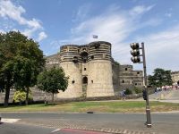 Mächtiges Schloss von Angers 