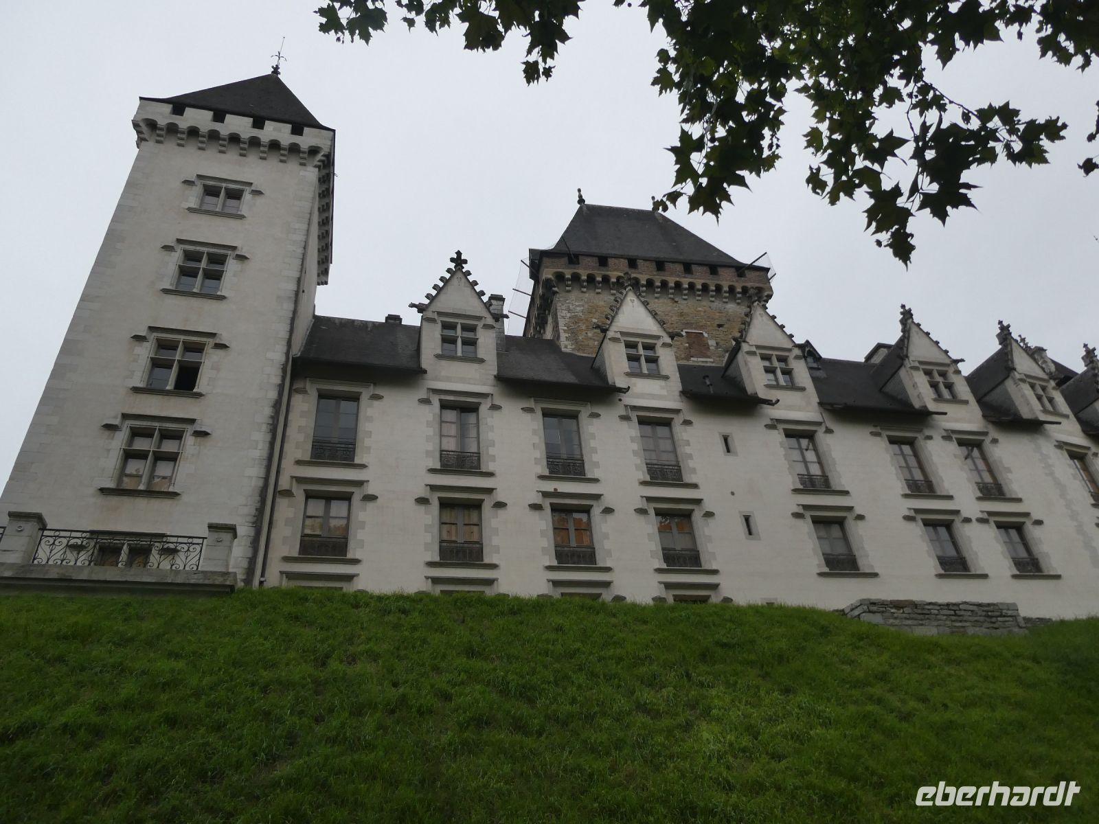 Blick auf das Schloss von Pau