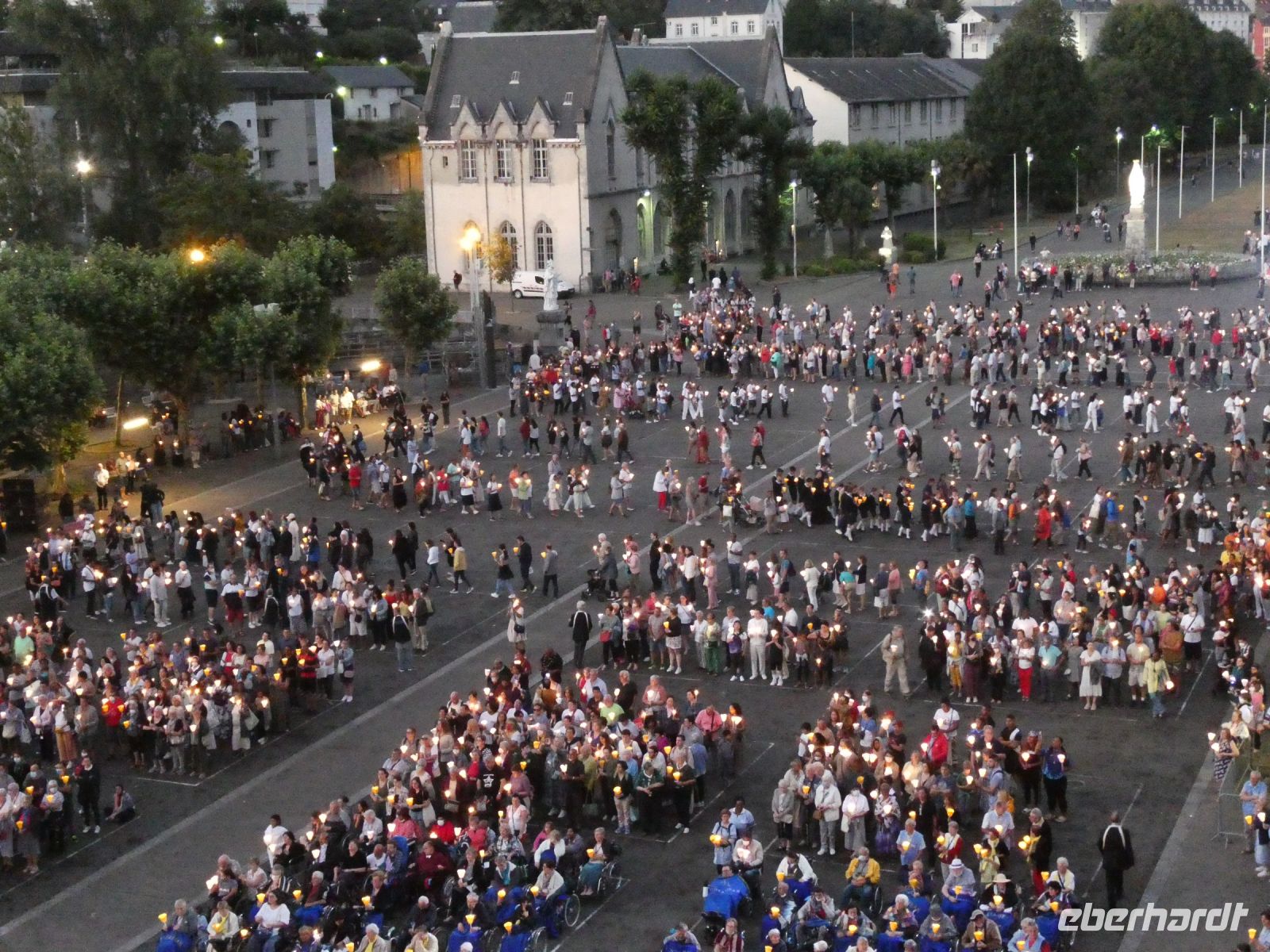 jeden Abend die gleiche Ansicht