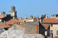Blick über die Dächer von Arles