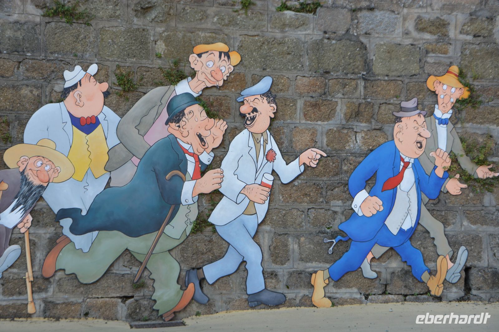 die Bewohner von Clochemerle