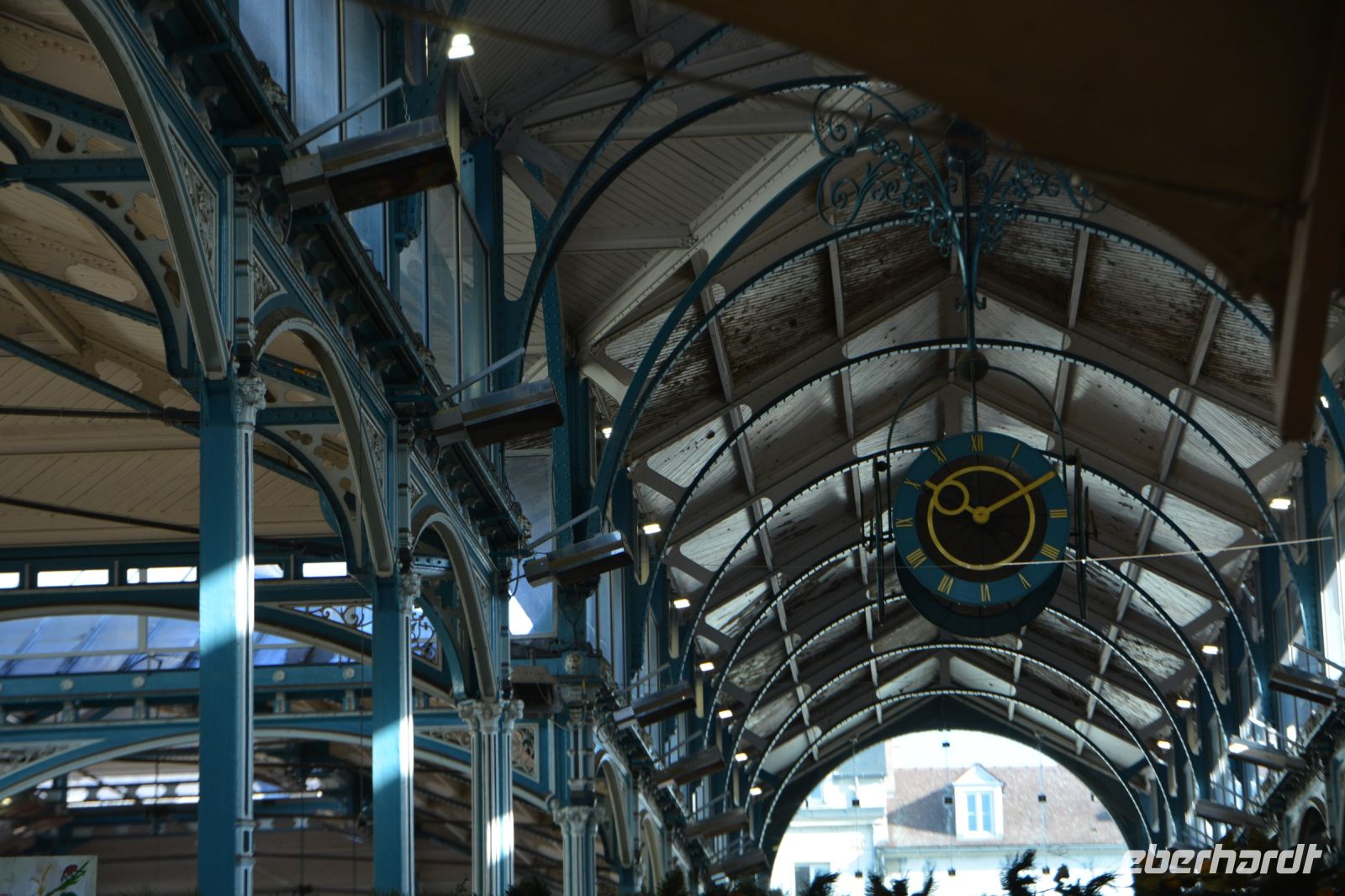 schöne Eisenkonstruktion der Jahrhundertwende (19/20)