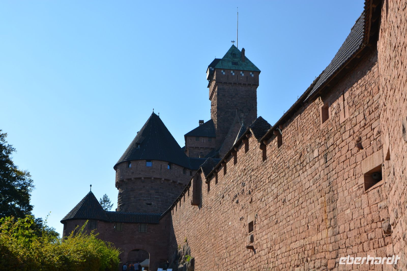 Rekonstruktion der ehemaligen staufischen Reichsburg