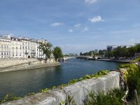 Paris Petit Tag 1 23.07.2022 Blick auf die Ile St. Louis
