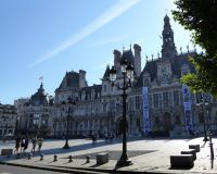 Paris Petit Tag 2 25.07.2022 Rathaus von Paris
