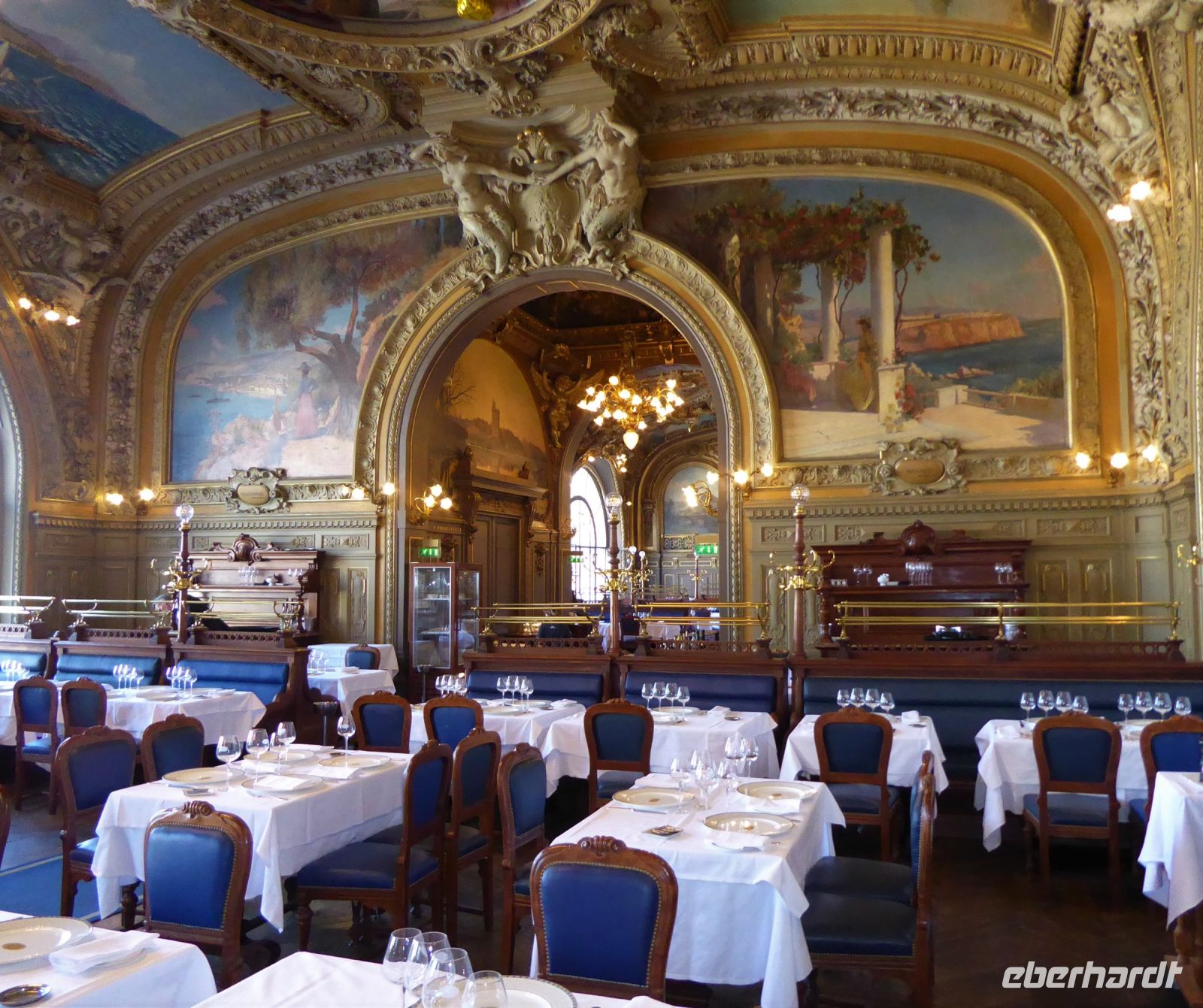 Paris Petit Tag 2 25.07.2022 Le Train bleu, Wartesaal im Gare de Lyon