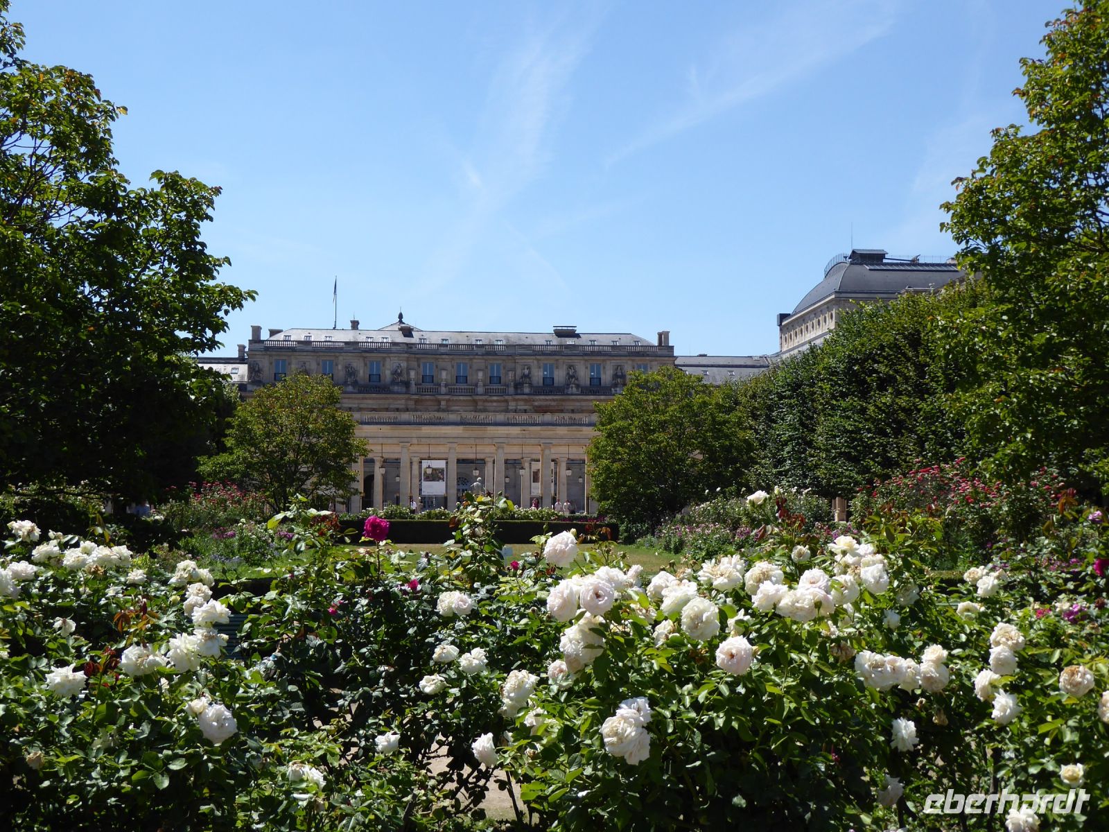 Paris Petit Tag 2 25.07.2022 Garten im Palais Royal