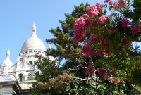 Paris Petit Tag 5 27.07.2022 Sacre Coeur mit Lagerstroemia