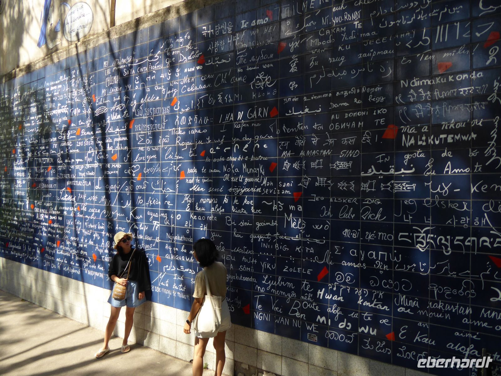 Paris Petit Tag 5 27.07.2022 La mur: Je t´aime