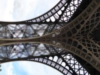 Paris Petit Tag 5 27.07.2022 Eiffelturm, Detail