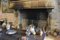 hier wärmte sich Leonardo da Vinci