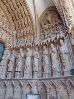 Fries am Eingangsportale, Kathedrale St. Etienne