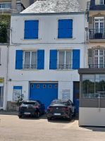 Die Farbe Blau als Häuserschmuck