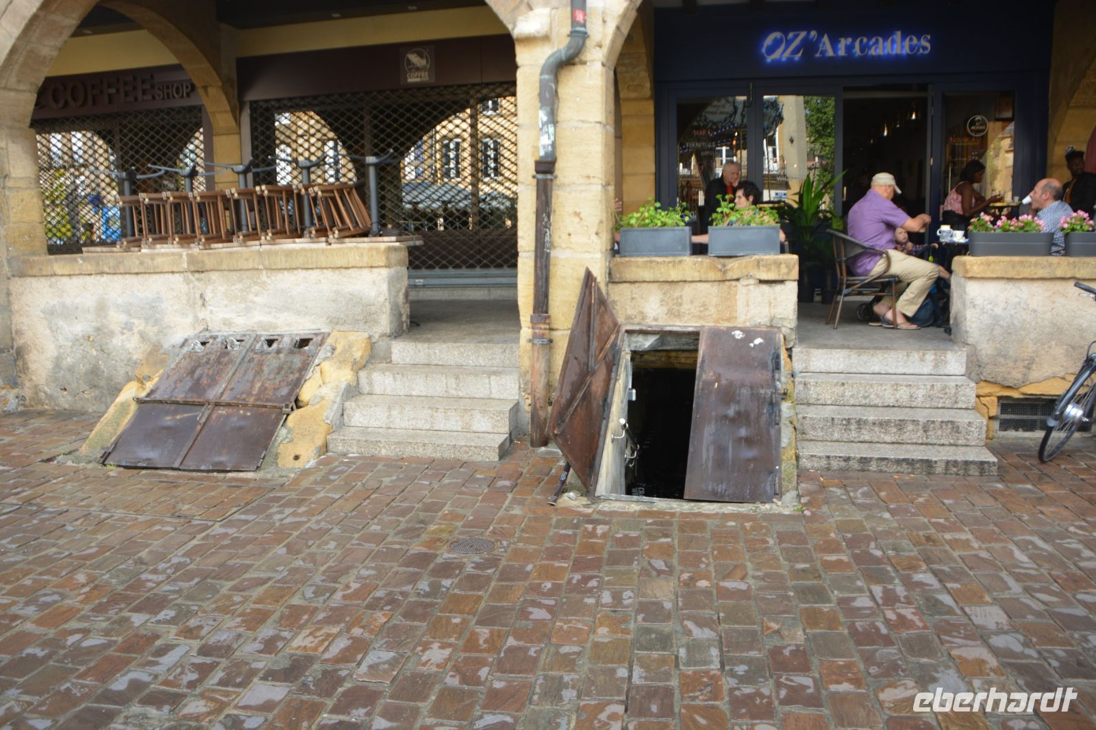 Keller der einstigen Händler am Place St.Louis