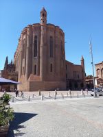 Chorumgang der Kathedrale von Albi von außen