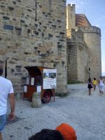 unterwegs in der Altstadt von Carcassonne