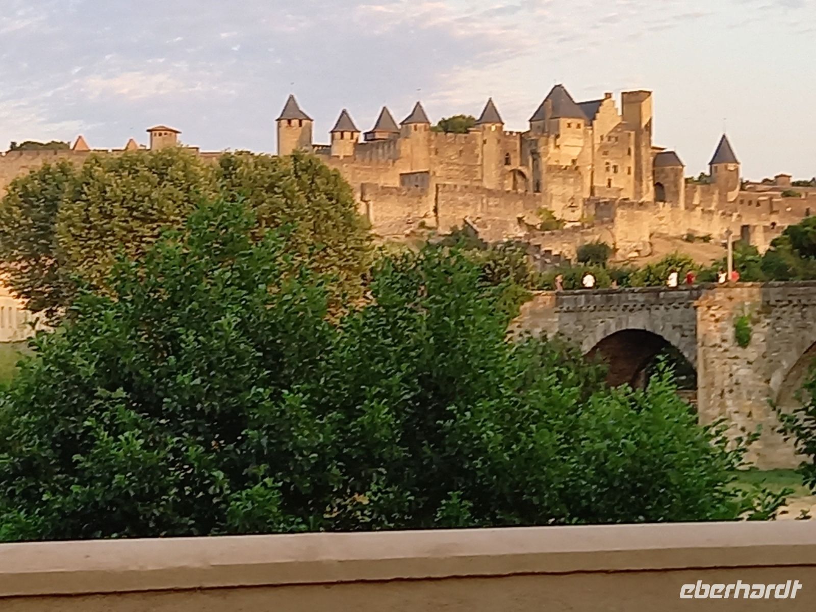 Blick auf die Altstadt von Carcassonne