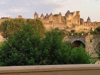 Blick auf die Altstadt von Carcassonne