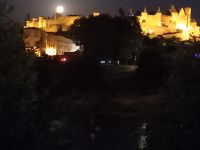 Carcassonne - Altstadt bei Nacht