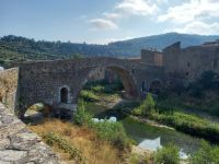 historische Brücke von Lagrasse (Jakobsweg)