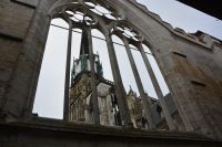 Durchblick zum Vierungsturm der Kathedrale von Rouen