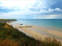 Blick auf Arromanche