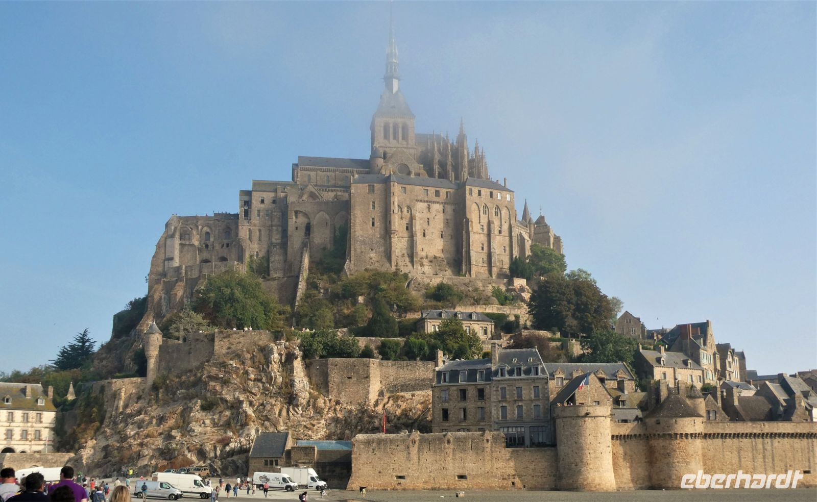 Mont St.Michel im Nebel