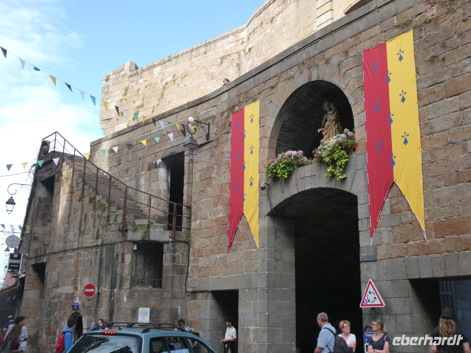 an der Stadtmauer von St.Malo