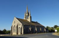 Tag 5 10.08.2022 Strandwanderung auf der Halbinsel Penmarch, Kirche von Tronoen
