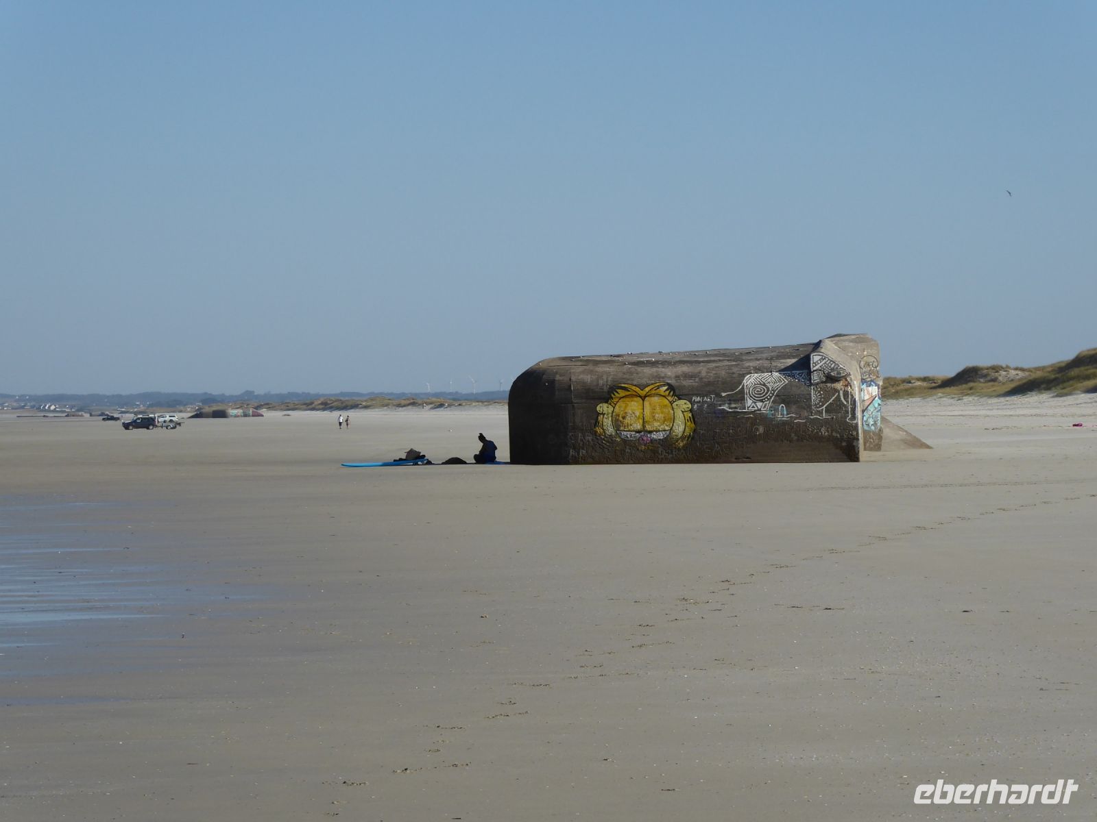 Tag 5 10.08.2022 Strandwanderung auf der Halbinsel Penmarch, Bunker, WK II