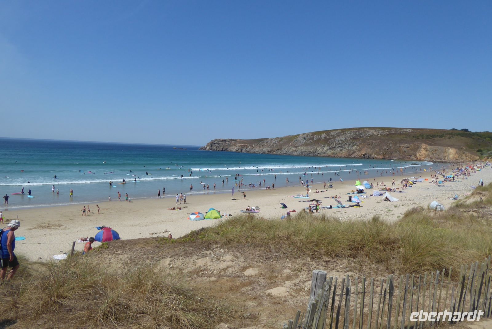 Tag 6 12.08.2022 Küstenwanderung zur Pointe du Raz, Baie de Trépasses