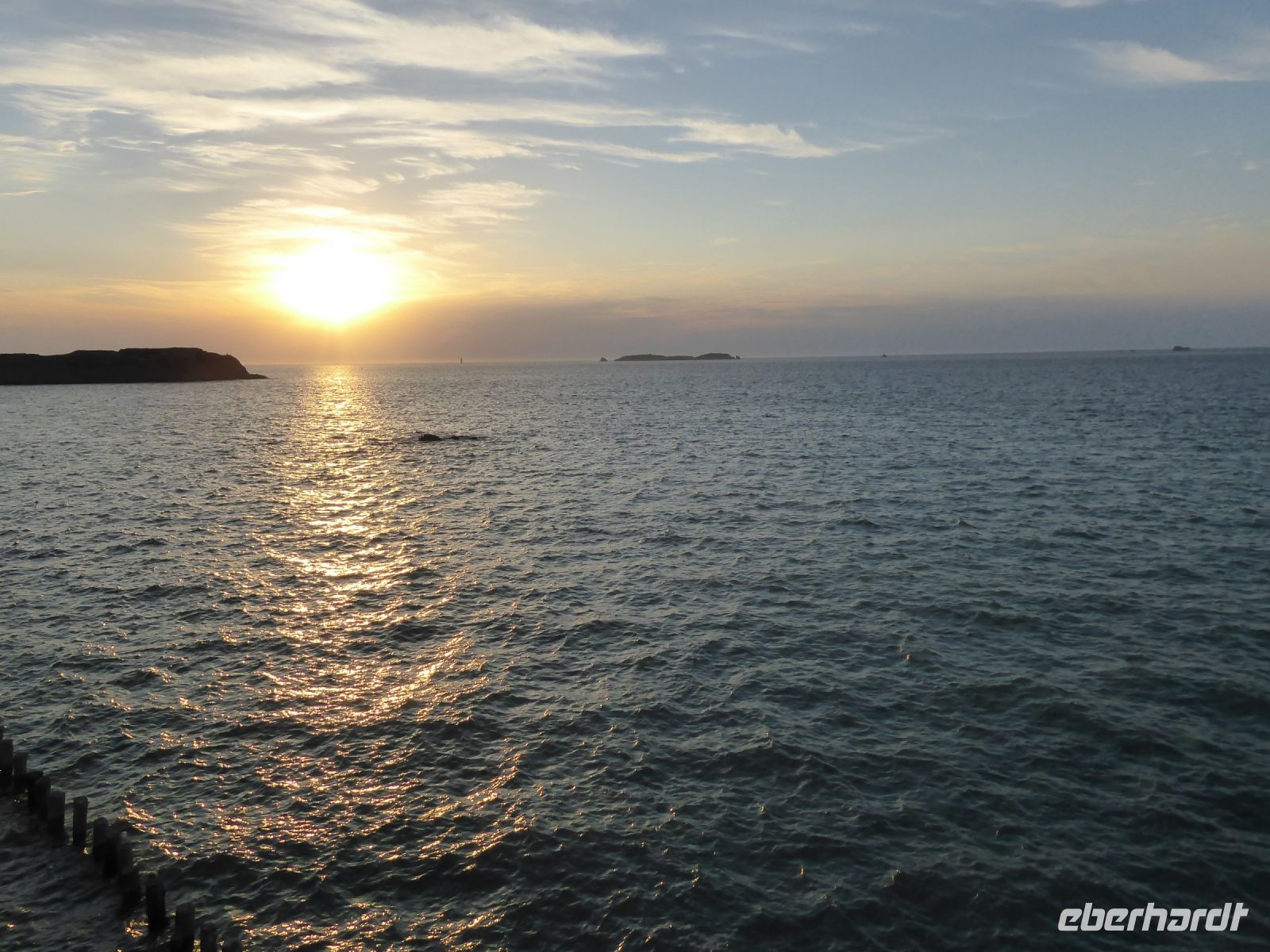 Tag 8 13.08.2022 Abendstimmung in St. Malò, Abendstimmung