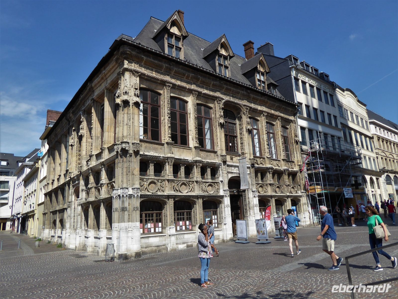 Tag 10 15.08.2022 Stadtführung in Rouen, Börse