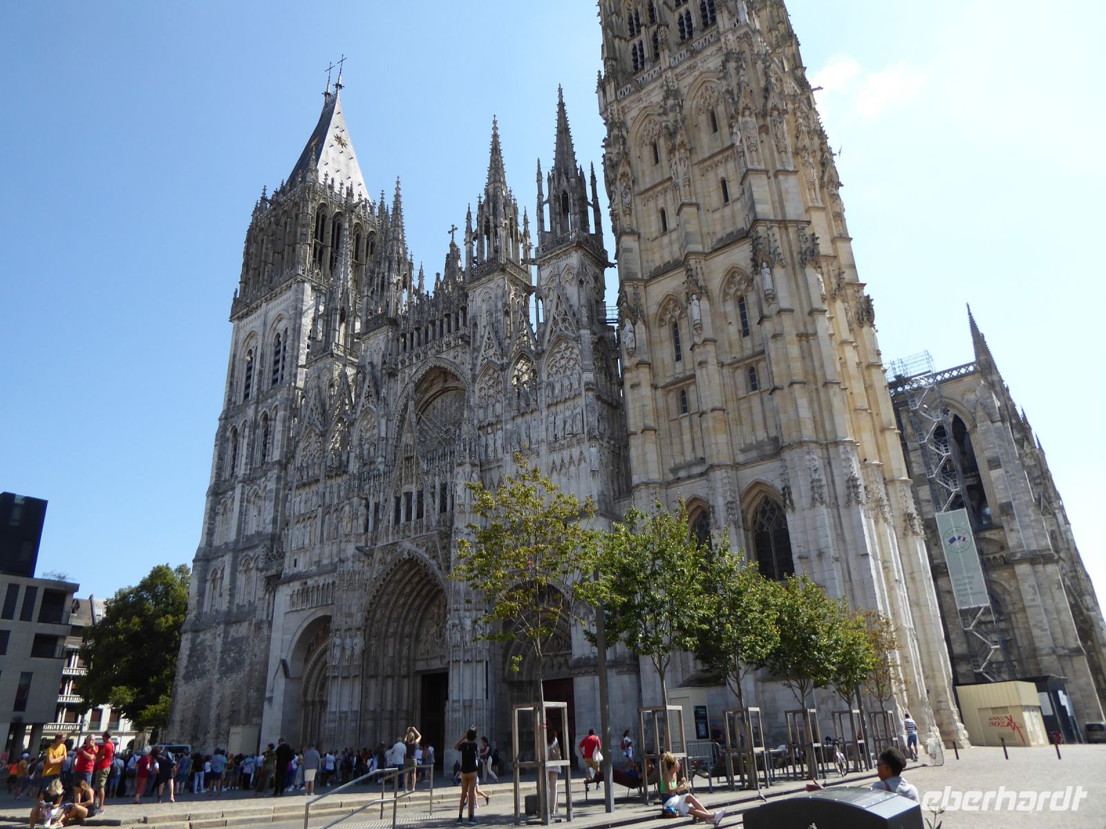 Tag 10 15.08.2022 Stadtführung in Rouen, Kathedrale