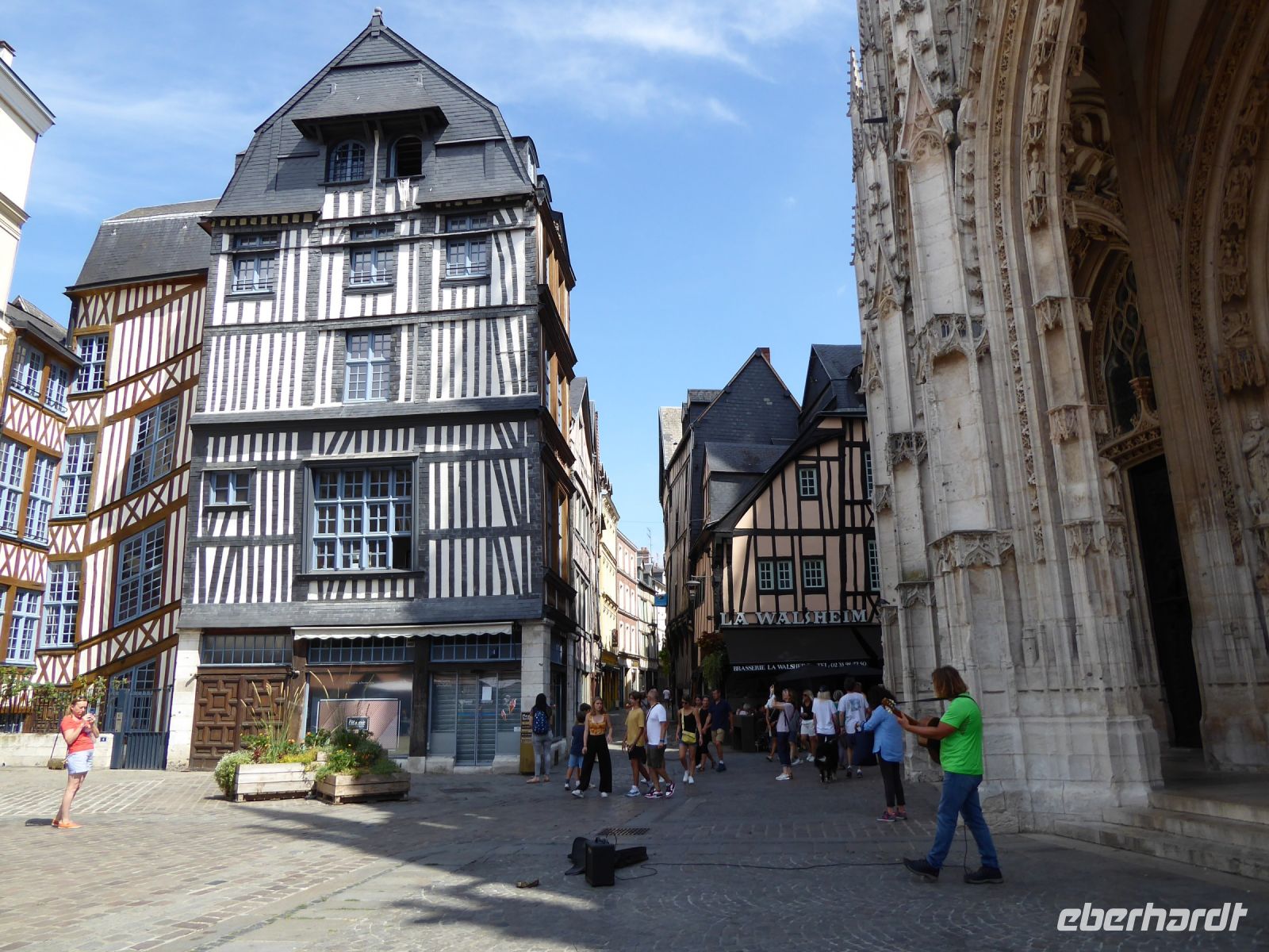 Tag 10 15.08.2022 Stadtführung in Rouen