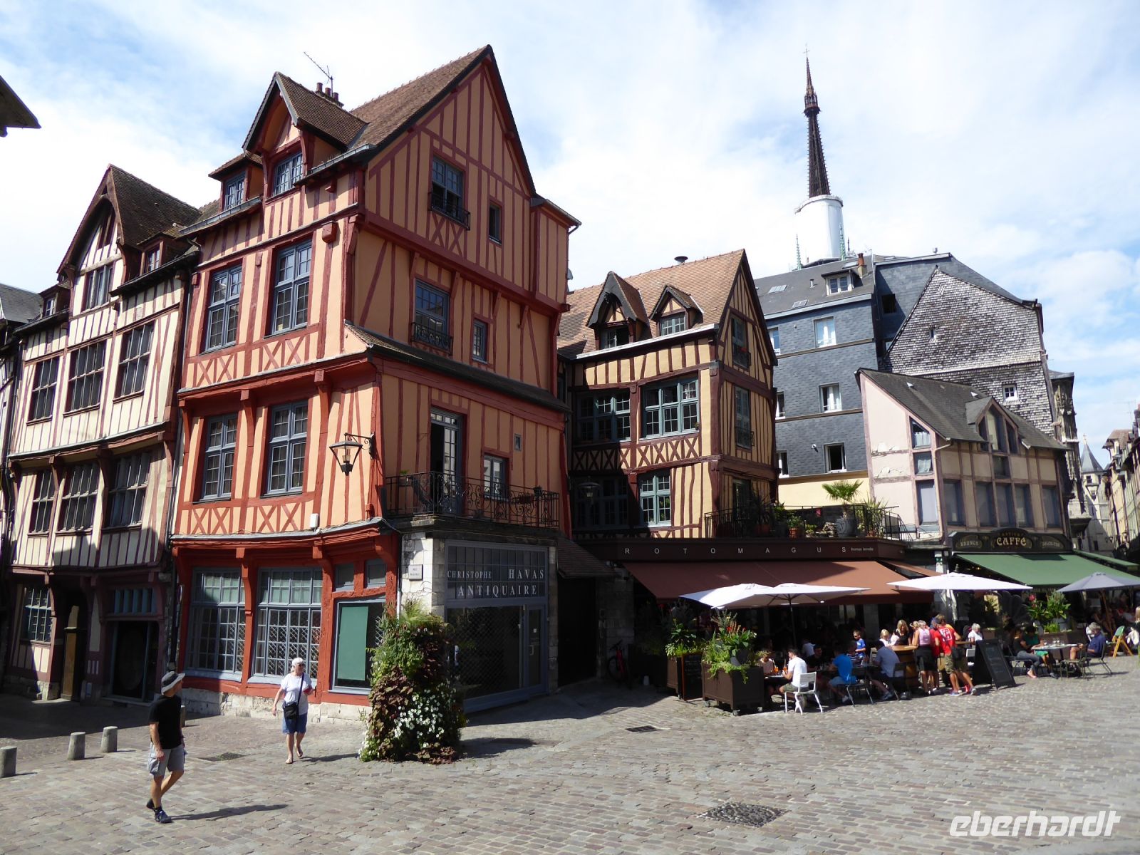 Tag 10 15.08.2022 Stadtführung in Rouen