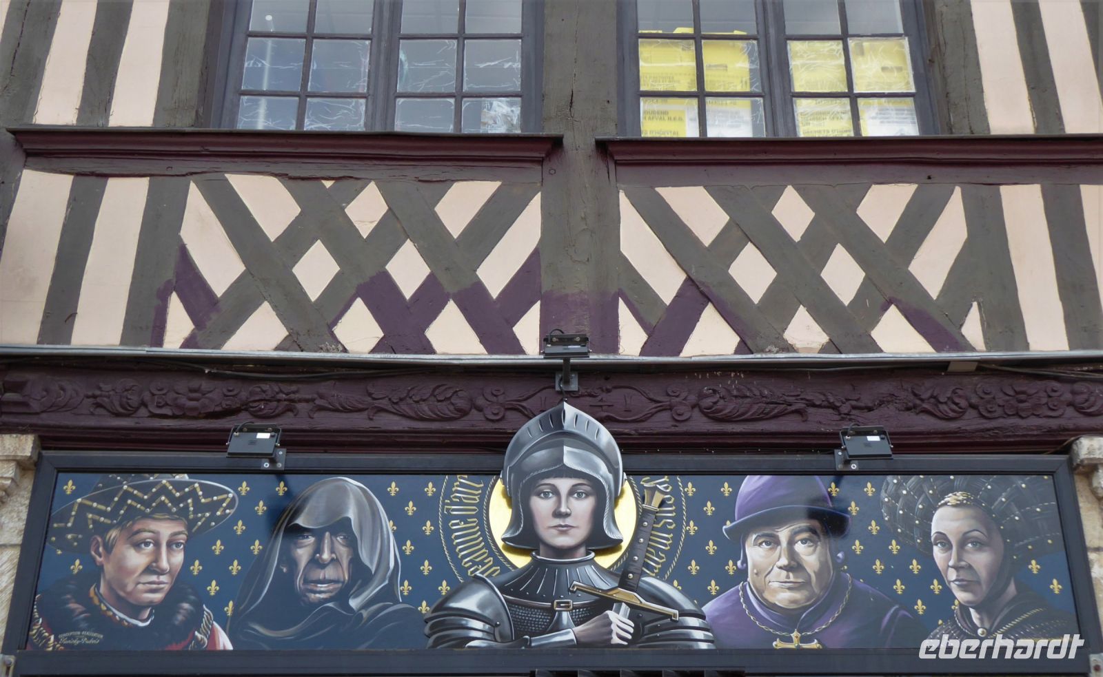 Tag 10 15.08.2022 Stadtführung in Rouen, Jeanne  Arc