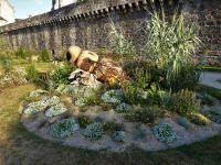 Tag 7 12.08.2022 Quimper, an der Stadtmauer