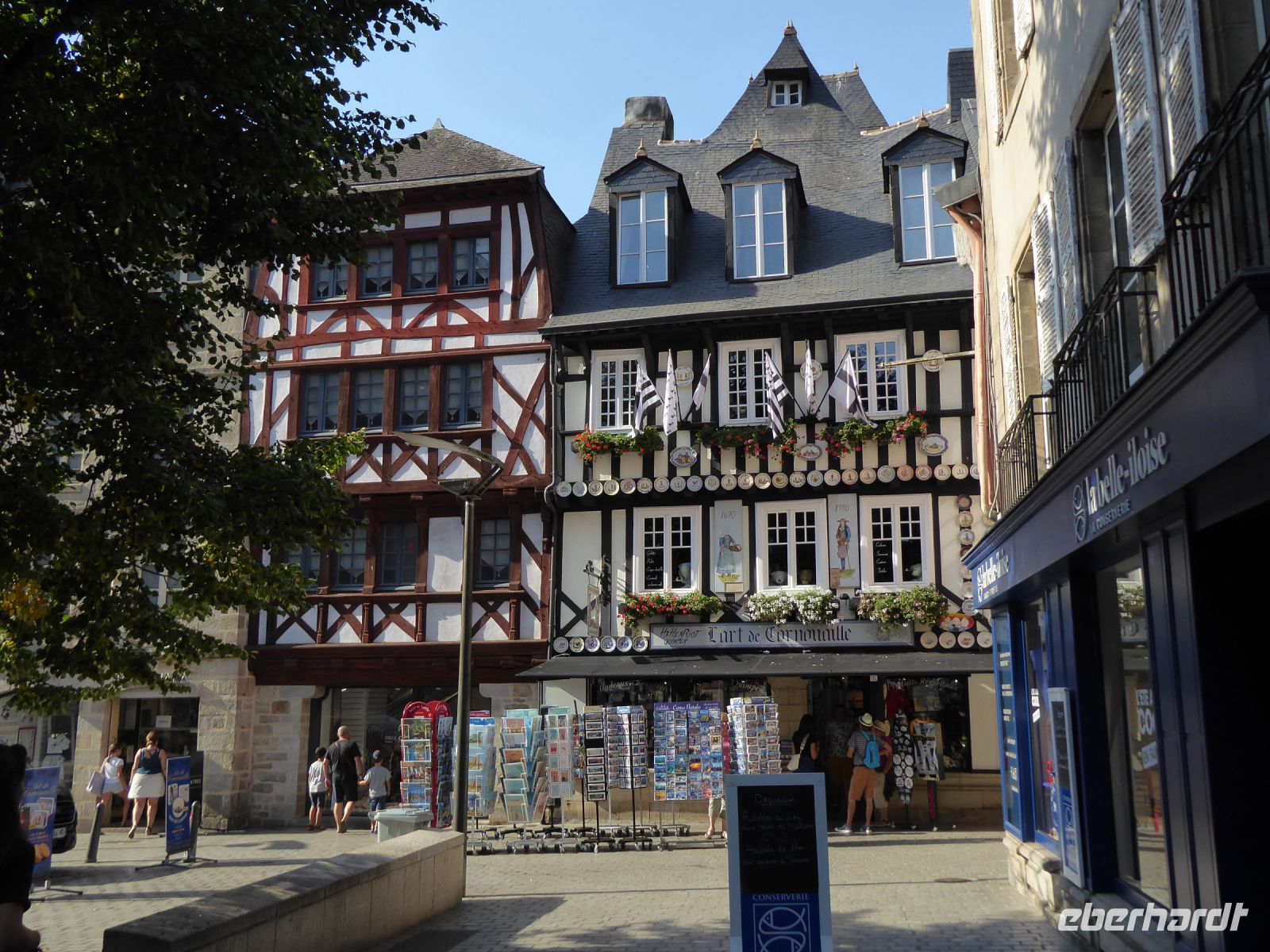 Tag 7 12.08.2022 Stadtführung in Quimper